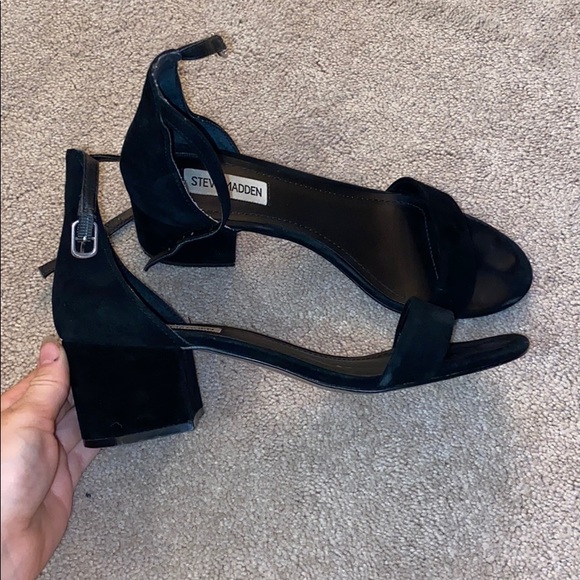 Steve Madden Ireneew heels (black suede) - Picture 2 of 3